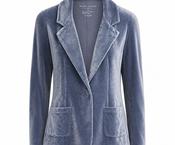 Majestic Veste 1 Botton – Windy Blue