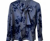 Rosso35 Brocade Top – Navy image