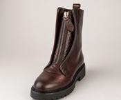 Patrizia Bonfanti Zip Boots – Duval Bordo image
