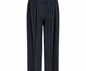 MeiMeiJ Plisse Trousers - Black image