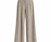 MeiMeiJ Classic Wide Trousers - Tan image