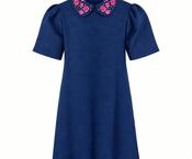 Fee G Sabrina Dress - Navy image