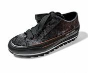 Candice Cooper - Velvet Trainer -Anthracite