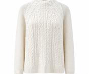 Gran Sasso Mock Jumper – Cream image