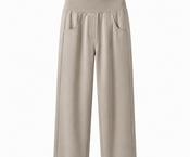 Ania Schierholt Straight Trousers – Muschel image