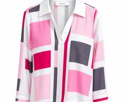 Herzens Silk Blouse– Pink Multi image