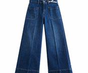 Raffaello Rossi 6/8 Miru Jeans – Used Blue image