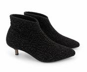 Jeannot Heel Ankle Boot - Black image