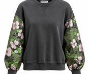 Essentiel Antwerp Sweatshirt – Charcoal Chic image