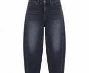 Raffaello Rossi Hanni 7/8 Denim – Dark Grey