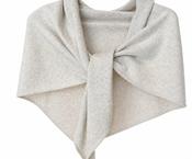 Mos Mosh Enata Cashmere Knit Scarf – Oxford Tan