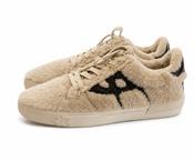 Ash Malibu Shearling Trainer - Camel image