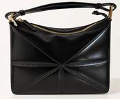 Abro Triangle Cross Body - Black/Gold Zip image