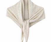Mos Mosh Enata Cashmere Knit Scarf – Oxford Tan image
