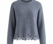Mos Mosh Lace Knit – Thunderstorm