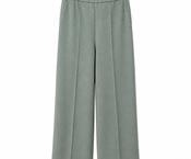 MeiMeiJ Wide Crop Pant - Green image