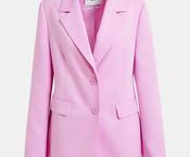 Essentiel Antwerp Jazer long line blazer Pink image