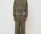 MeiMeiJ M5FD12 wide crop trousers image