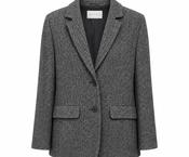 iBlues STARNA – Black/Grey Herringbone Jacket image