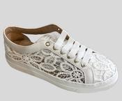 Stokton City 111-003 lace runners white image