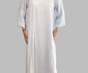 Ania Schierholt  KL3290/37 hooded midi dress ice blue image