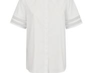 Purotatto 5032 Organza short sleeve shirt white image