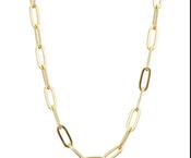 Mary K Oblong link chain necklace image