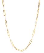 Mary K flat oblong link necklace image