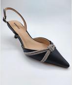 Lola Cruz Alice Heel - Black