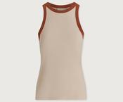 Varley Marlene Fitted Tank - Oatmeal image