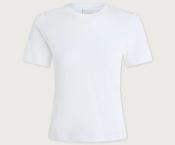 Varley Regina Fitted Tee – White image