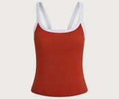 Varley Theon Scoop Neck - Baked Apple image
