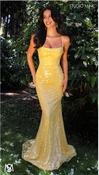 Peony Dress Yellow