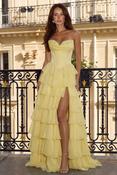 Yellow Frill with underskirt