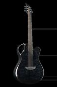 X20 Black Quilted Maple - Emerald Guitars