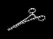 Vasectomy Forceps, Blunt, 16cm image