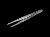 Iris Forceps, Toothed, 10cm image