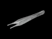 Adson Micro Forceps, Non-Toothed, 12.5cm image