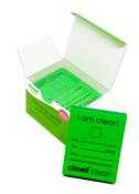 Clinell Clean Indicator Notes Green (4 x 250)
