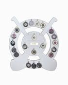 Football | Hurling | Camogie | Medal Display Holder White