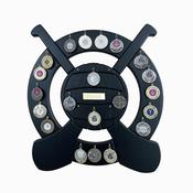 Football | Hurling | Camogie | Medal Display Holder Black