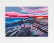 Sunrise Swim, Forty Foot   Limited Edition Print