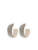 Rosantica "Astoria" Small Hoop Earrings With Micro Crystals image