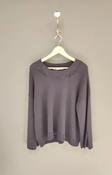 LA FEE PARISIENNE NAVY ROUND NECK SILK KNIT image