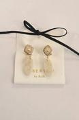 RESERVED BY RUTH THE INDIA EARRINGS - WHITE image
