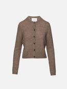LISA YANG FELICIA CARDIGAN IN NOUGAT