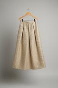 LUNATICA MILANO LUNA COCCO MAXI/LONG SKIRT IN PLATINUM