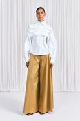 PALMER HARDING GRAND GESTURE SHIRT IN WHITE image