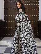 SIX ROADS OPERA COAT | BLACK/WHITE image