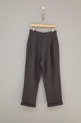TRANSIT TROUSERS COTTON/LINEN/WOOL MIX IN ANTRACITE image